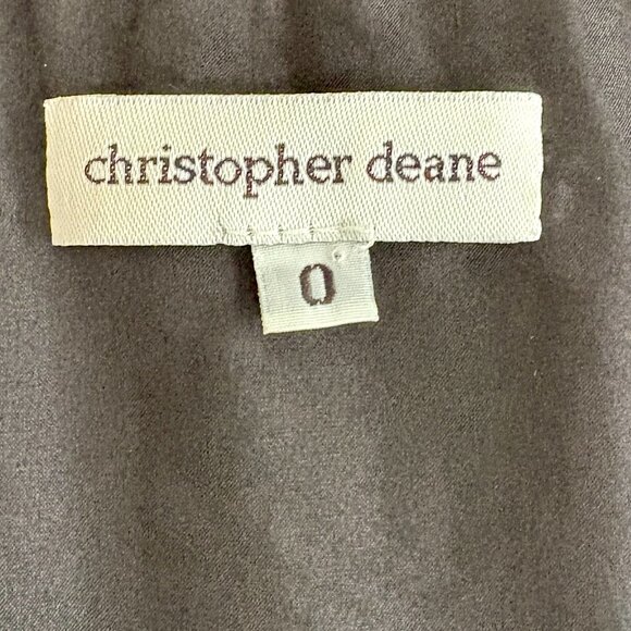 CHRISTOPHER DEANE Black Cocktail/Party Mini Lace Dress | Size: 0 - Picture 5 of 5